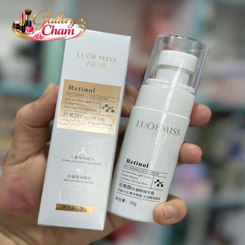 خرید کرم دور چشم رتینول LUOFMISS مدل Anti-Wrinkle | حجم ۳۰ گرم